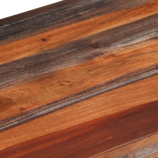 Bankje Met Rugleuning 160 Cm Massief Acaciahout Grijs