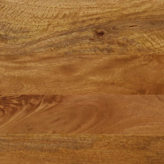 Bankje 160X40X45 Cm Massief Mangohout En Ijzer Donkerbruin