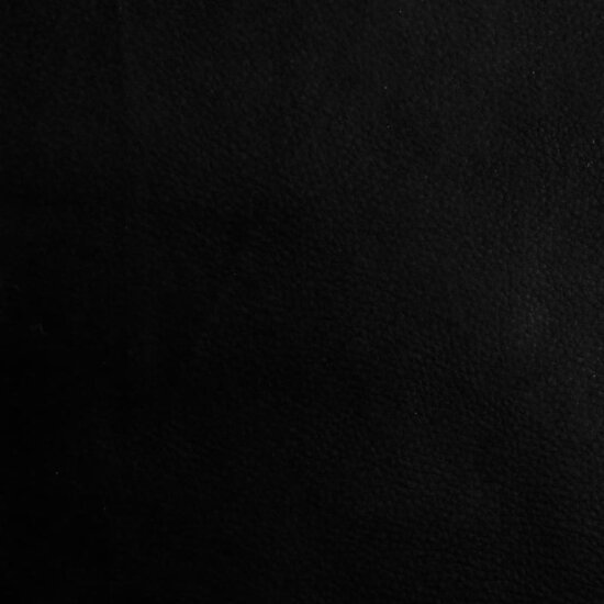 Eetkamerbank 186x32x45 cm staal en kunstleer zwart