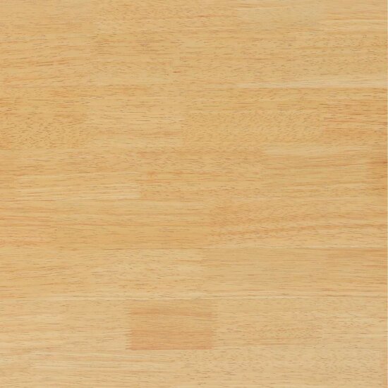 Bank 90 Cm Massief Hout Rubber wit en naturel