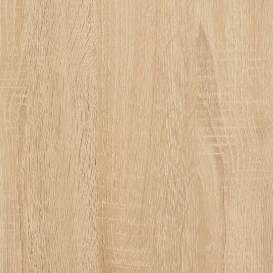 Opbergbankje 80x42,5x50 cm bewerkt hout sonoma eikenkleurig