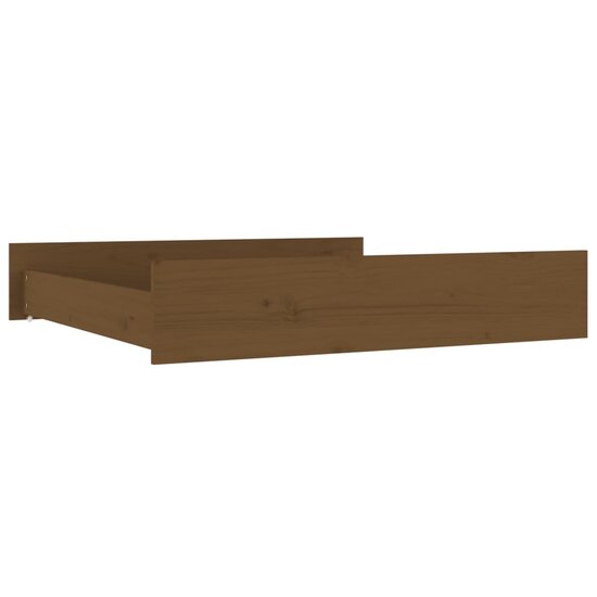 Bedlades 2 St Massief Grenenhout 95 x 103 x 18 cm Honingbruin