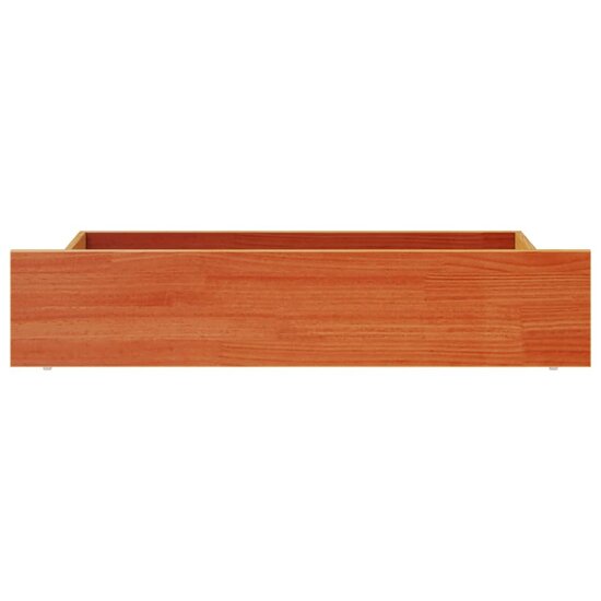 Bedlades 4 St Massief Grenenhout 90 x 57 x 18 cm Wasbruin