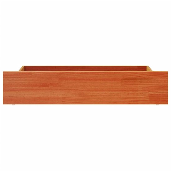 Bedlades 4 St Massief Grenenhout 95 x 57 x 18 cm Wasbruin