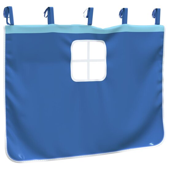 Gordijnen Voor Hoogslaper Met Toren Polyester Blauw