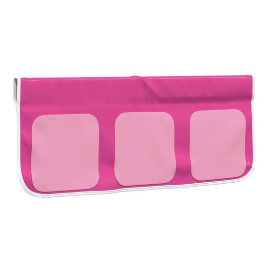 Gordijnen voor hoogslaper met tunnel polyester roze
