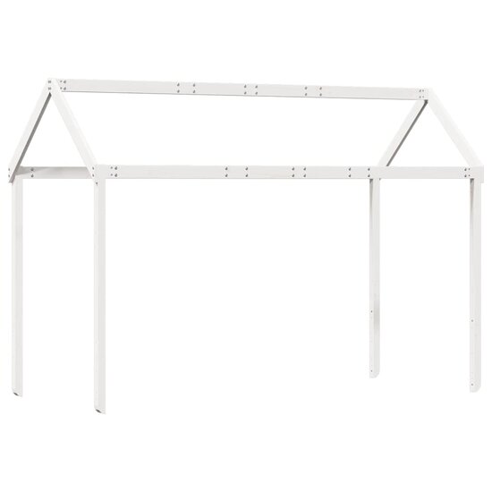 Kinderbedhuisje 207X80,5X151,5 Cm Massief Grenenhout 207 x 80.5 x 151.5 cm Wit