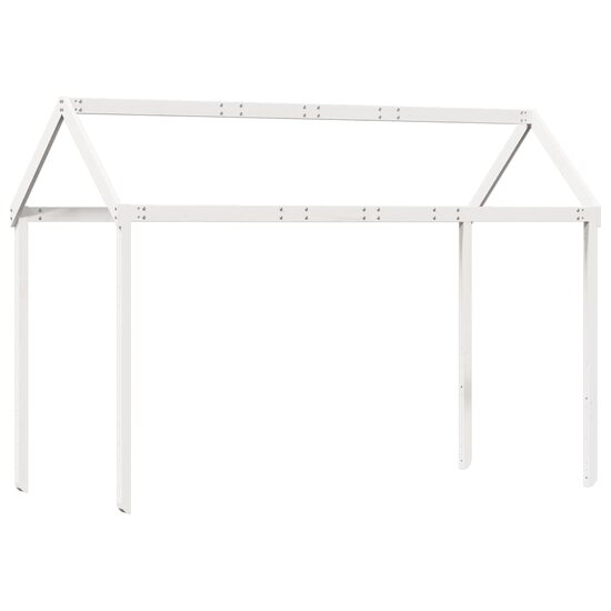 Kinderbedhuisje 207X80,5X151,5 Cm Massief Grenenhout 207 x 80.5 x 151.5 cm Wit