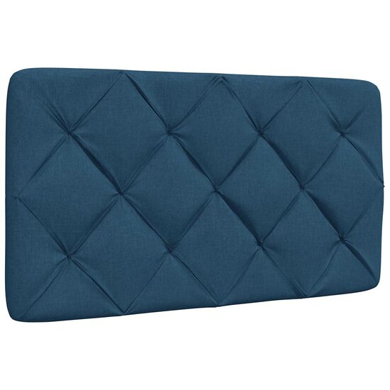 Bedframe Met Led Zonder Matras Stof 80 x 200 cm Blauw