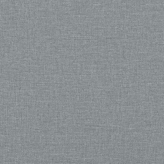 Bedframe Zonder Matras Stof 80 x 200 cm Lichtgrijs