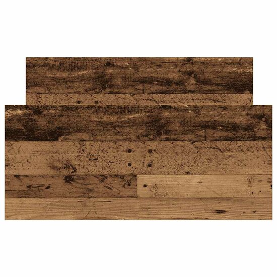 Bedframe Zonder Matras Bewerkt Bewerkt Hout Oud Oud Hout 90 x 200 cm