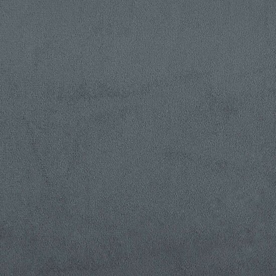 Slaapbank Fluweel 90 x 190 cm Donkergrijs