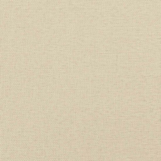 Bedframe Zonder Matras Stof Kleurig 90 x 190 cm Cr&egrave;me