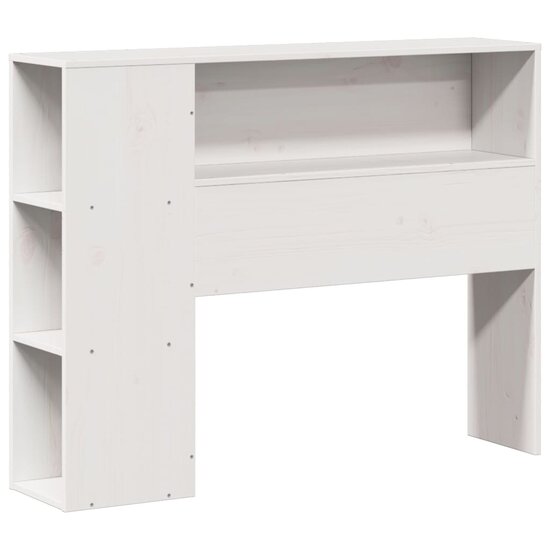 Bedframe Zonder Matras Massief Grenenhout 90 x 200 cm Wit