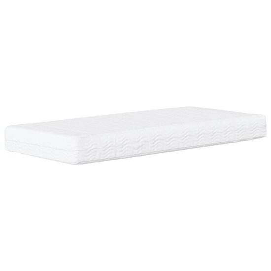 Slaapbank Fluweel Donkergrijs 90 x 190 cm met matras