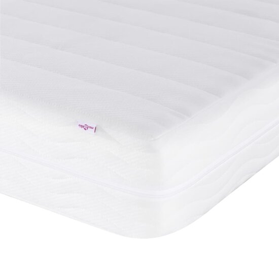 Slaapbank Fluweel Donkergrijs 90 x 190 cm met matras