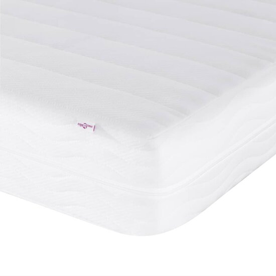 Slaapbank Fluweel Donkergrijs 90 x 190 cm met matras