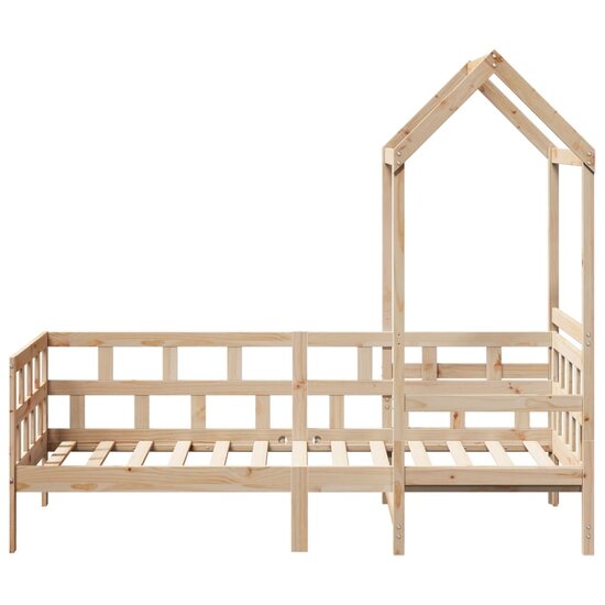 Slaapbank met huisje 80x200 cm massief grenenhout