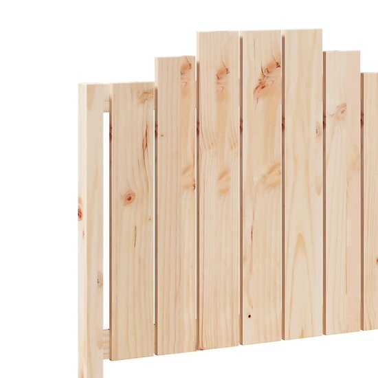 Bedframe Extra Lang Zonder Matras Massief Hout 200 x 220 cm Naturel