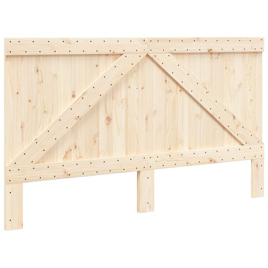 Hoofdbord 180x104 cm massief grenenhout