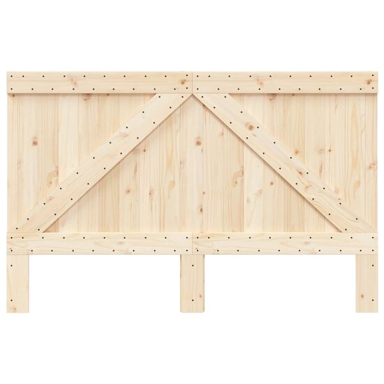 Hoofdbord 160x104 cm massief grenenhout