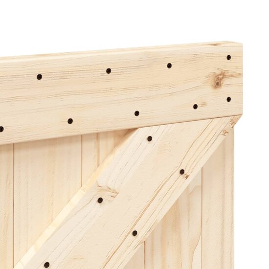 Hoofdbord Massief Grenenhout 1 80 x 104 cm