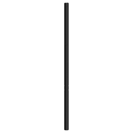 Hoofdbord Metaal 180 cm Zwart