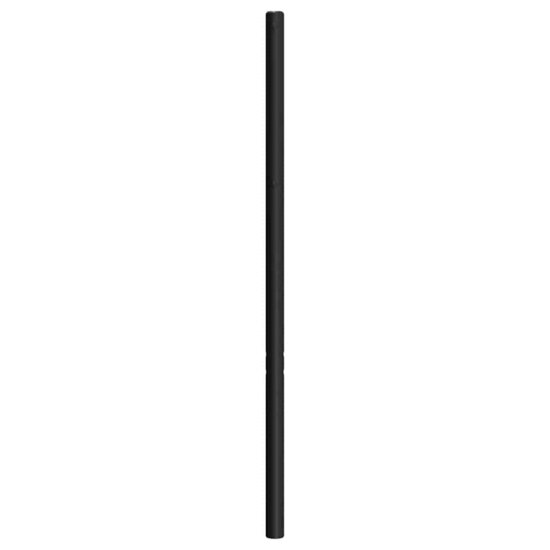 Hoofdbord Metaal 193 cm Zwart