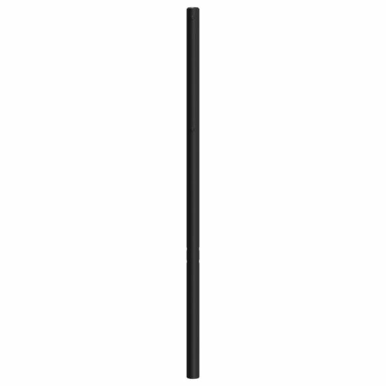 Hoofdbord Metaal 107 cm Zwart