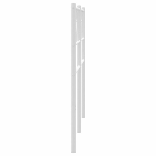 Hoofdbord Metaal 200 cm Wit