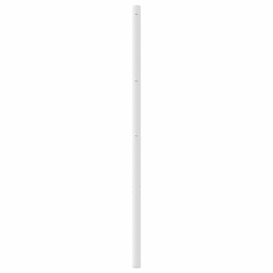 Hoofdbord 140 cm metaal wit
