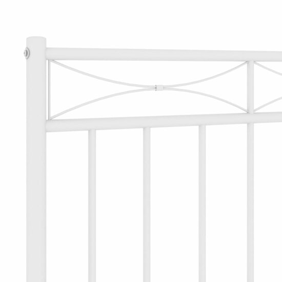 Hoofdbord Metaal 75 cm Wit