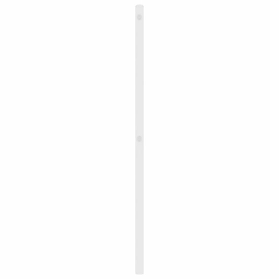 Hoofdbord 160 cm metaal wit