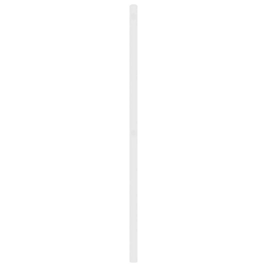 Hoofdbord 180 cm metaal wit
