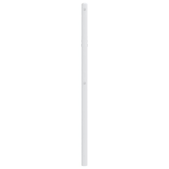 Hoofdbord 75 cm metaal wit