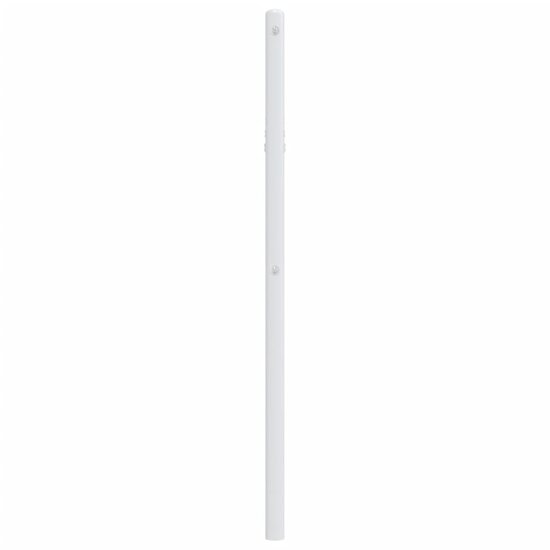 Hoofdbord 80 cm metaal wit