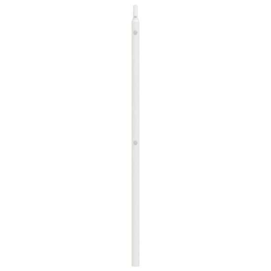 Hoofdbord 160 cm metaal wit
