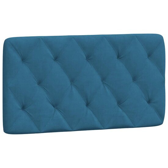 Hoofdbordkussen Fluweel 100 cm Blauw