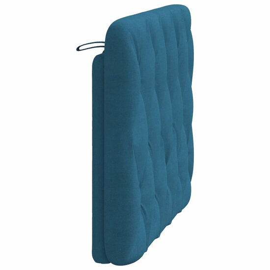 Hoofdbordkussen Fluweel 100 cm Blauw