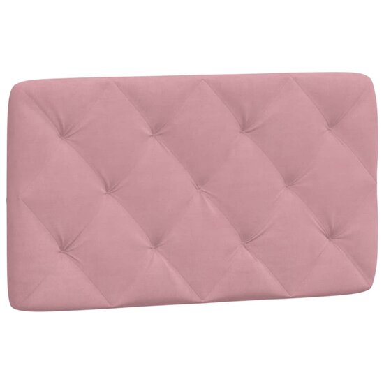 Hoofdbordkussen Fluweel 80 cm Roze