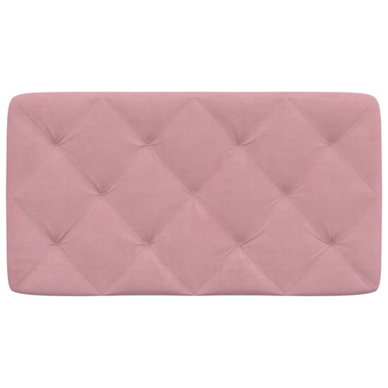 Hoofdbordkussen Fluweel 80 cm Roze