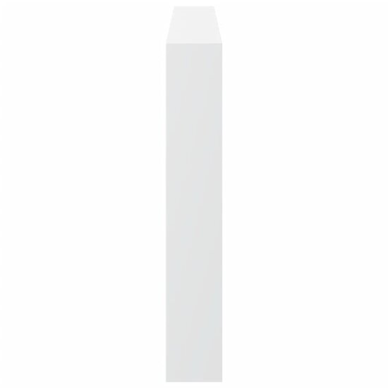 Hoofdbordkast Met Led-Verlichting 180 x 17 x 102 cm Wit