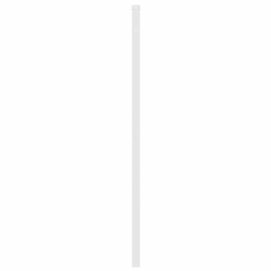 Hoofdbord Metaal 160 cm Wit