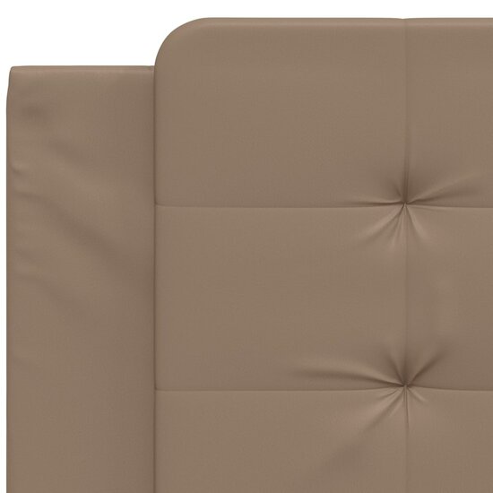 Hoofdbordkussen Kunstleer Kleurig 100 cm Cappuccino