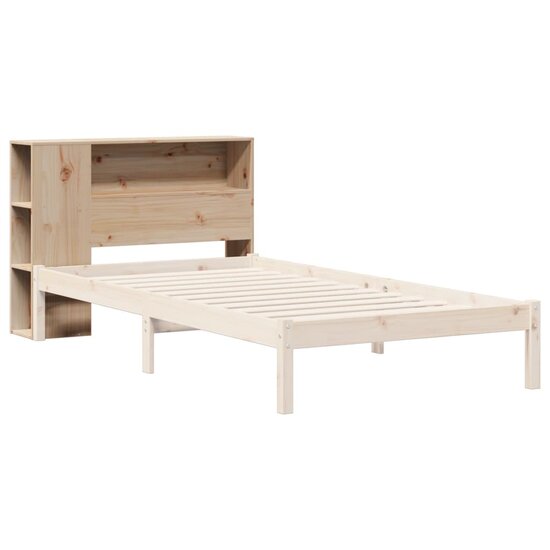 Hoofdbord met opbergruimte 90 cm massief grenenhout