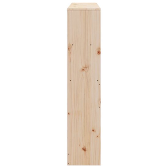 Hoofdbord met opbergruimte 135 cm massief grenenhout