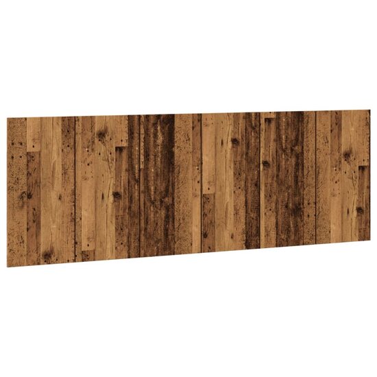 Hoofdbord Wandmodel 240X1,5X80 Cm Bewerkt Hout Kleurig Oud hout