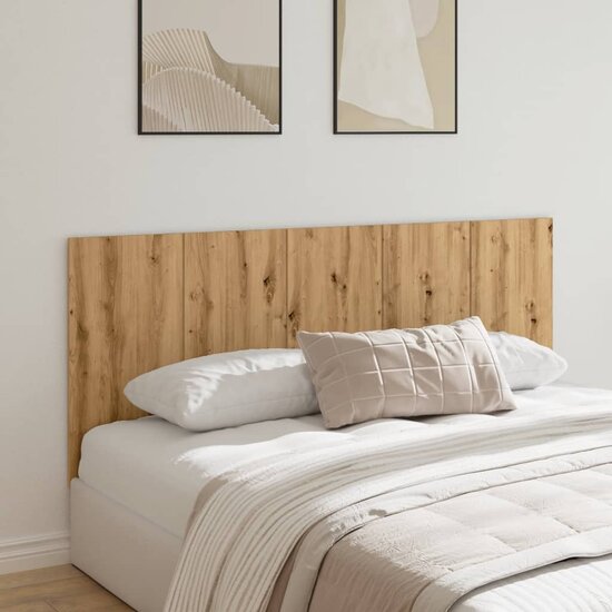 Hoofdeinde 200X1,5X80 Cm Bewerkt Hout Artisanaal Eikenkleur artisanaal eikenkleurig