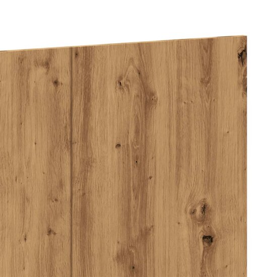 Hoofdeinde 200X1,5X80 Cm Bewerkt Hout Artisanaal Eikenkleur artisanaal eikenkleurig