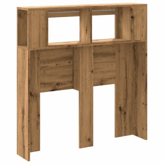 Hoofdeinde Met Led 100X18,5X103,5 Cm Hout Artisanaal Eikenkleur 100 x 103.5 cm artisanaal eikenkleurig